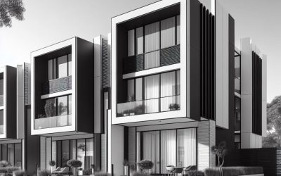 Townhouses or multi-unit developments